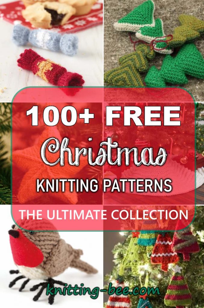 100+ Free Christmas Knitting Patterns