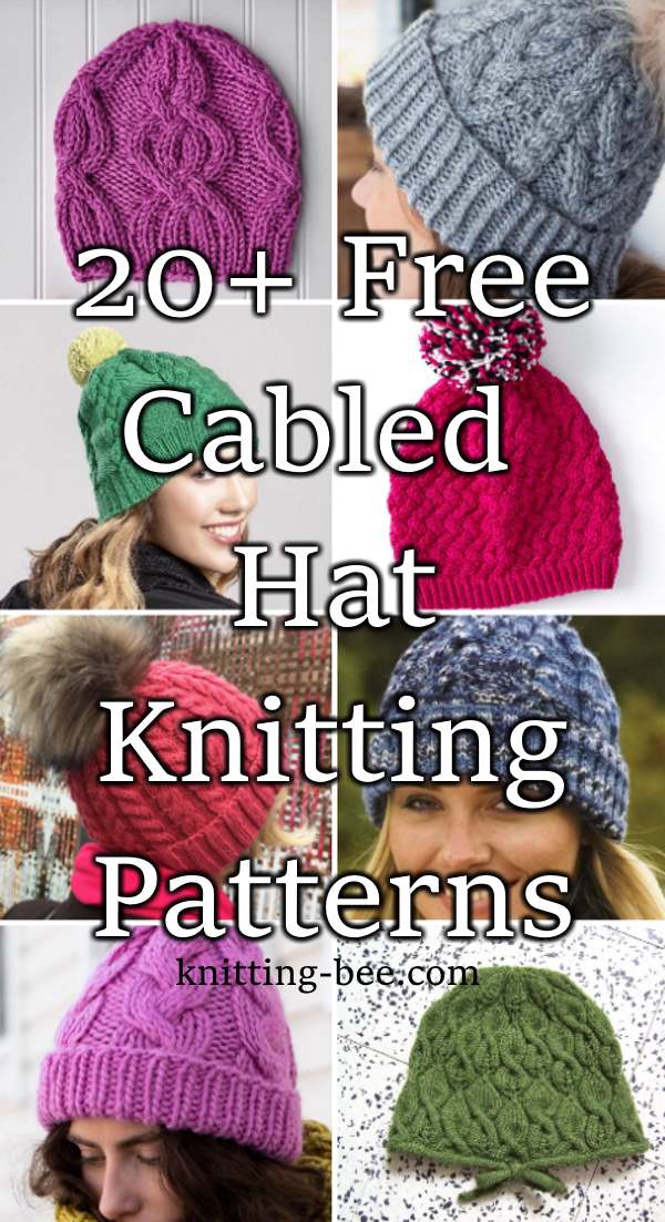 digital download casey instant pdf download beanie knitting pattern labor day cable knit beanie pattern KNIT HAT PATTERN