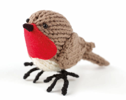 Free Robin Knitting Pattern - Bird