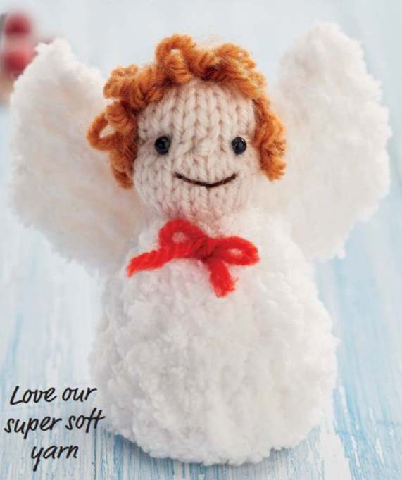 Angel knit pattern