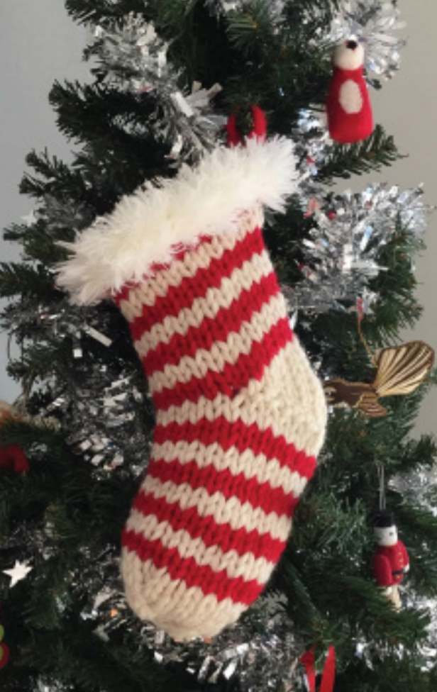 Free stocking knit pattern