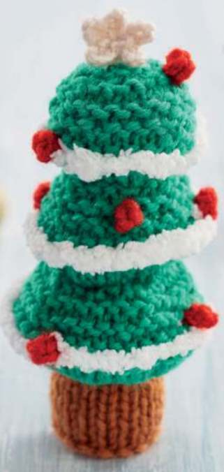 Free Christmas tree knitting pattern