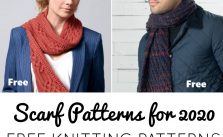 35+ Free Scarf Knitting Patterns for 2020