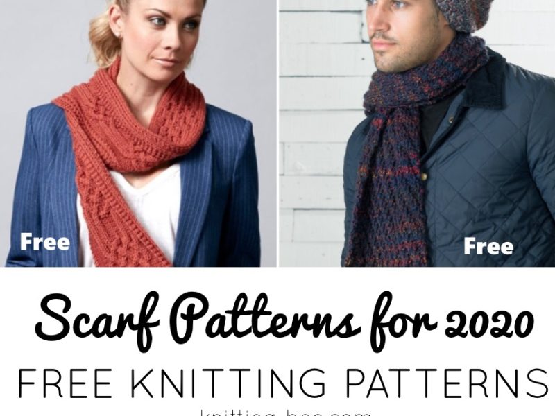 35+ Free Scarf Knitting Patterns for 2020