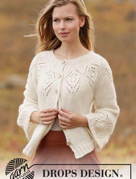 Free Knitting Pattern for a Tulip Ring Jacket