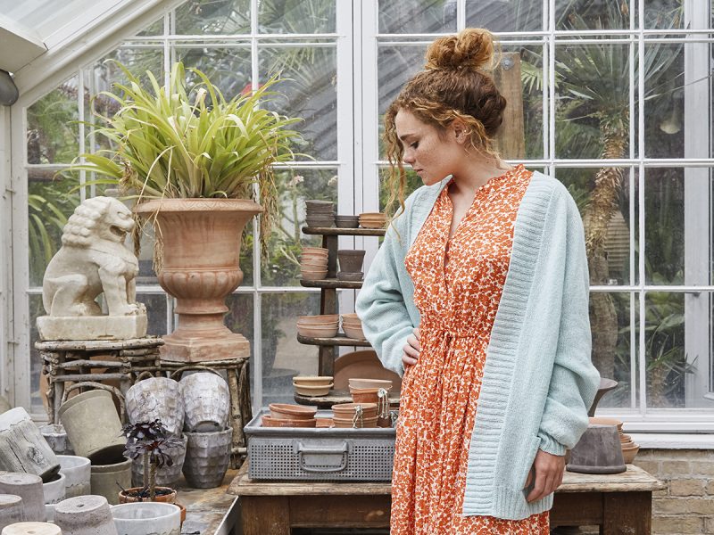 Free Knitting Pattern for Chrysalis Cardigan