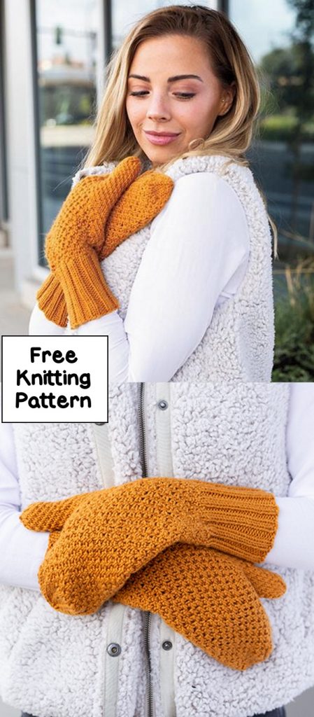 Free knitting pattern for mittens new 2020