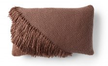 Free knitting pattern for a lumbar pillow