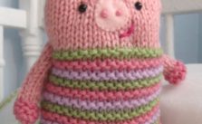 Free Knitting Pattern for a Knook Piggy