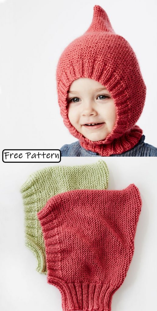 Free knitting pattern for a little gnome hat
