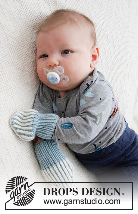 Free knitting pattern for baby mitts