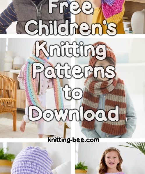 Free children’s knitting patterns to download for 2020
