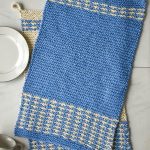 Free Knitting Pattern for Mosaic Dish Towels