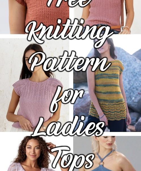 22+ Free Knitting Pattern for Ladies Tops