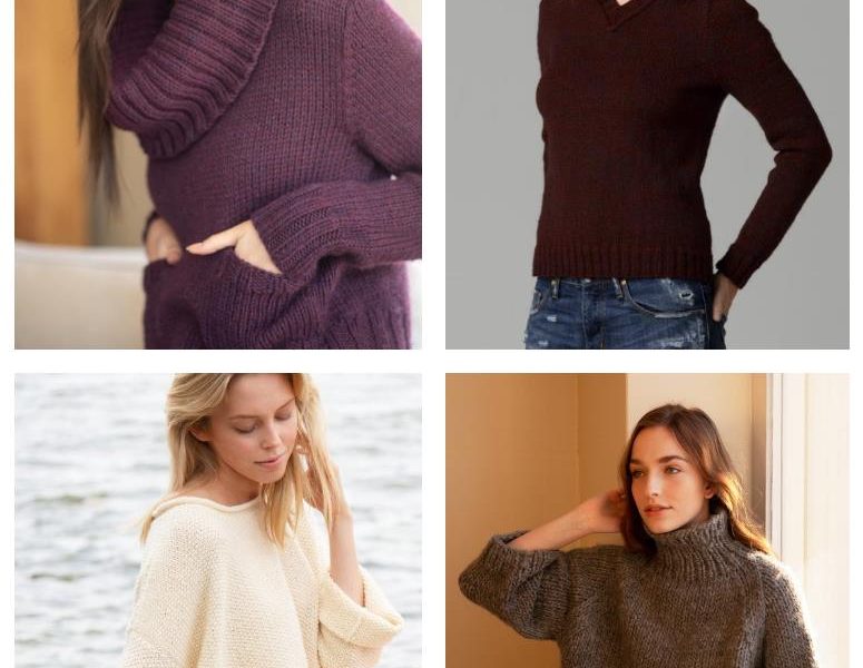 21+ Easy Knitting Patterns for Women’s Sweaters in 2020 Free