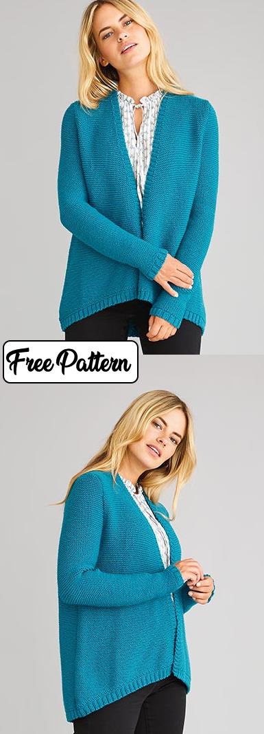 Free Printable Knitting Patterns For Ladies Cardigans