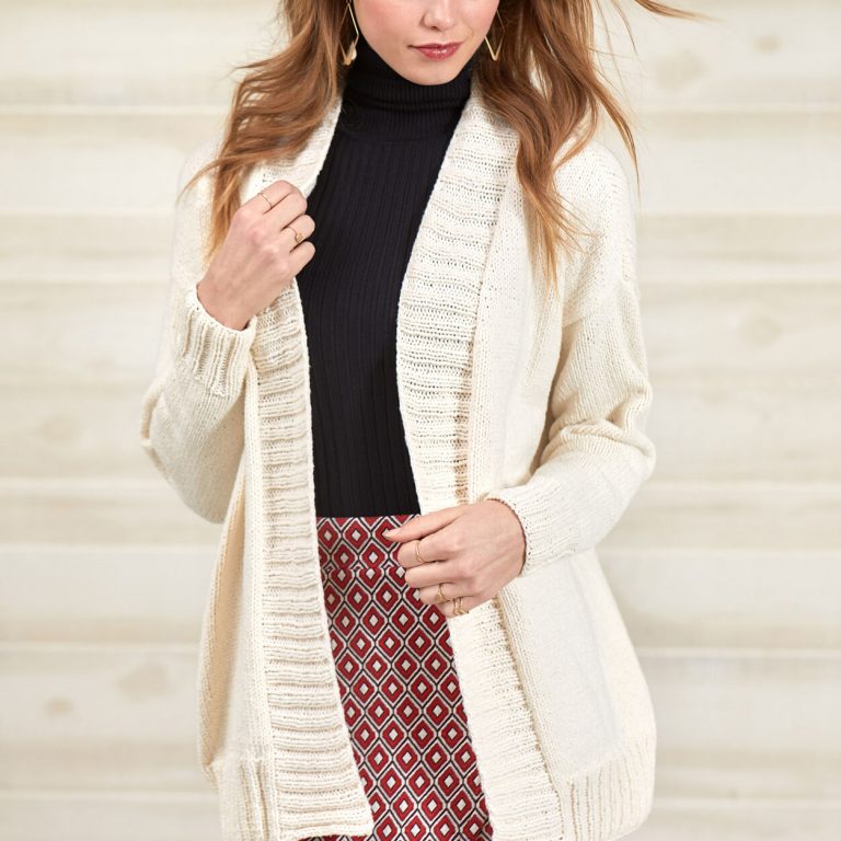25 + Easy Knitting Patterns for Women's Cardigans in 2020 Free ...