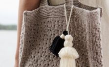 Free Knit Pattern for a Beach Bag