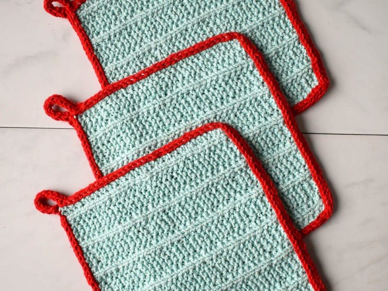 Free Knit Pattern for an Easy Fresh Air Washcloth