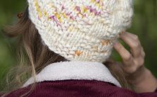 Free Knitting Pattern for a Bulky Basketweave Hat