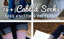 14 + Free Cable Pattern Sock Knitting Patterns