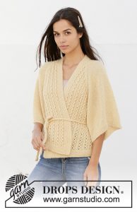 Free Knit Pattern for a Wrap Around Jacket