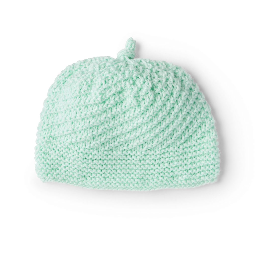 Free Knitting Pattern for a Baby Beanie for Preemie to Toddler