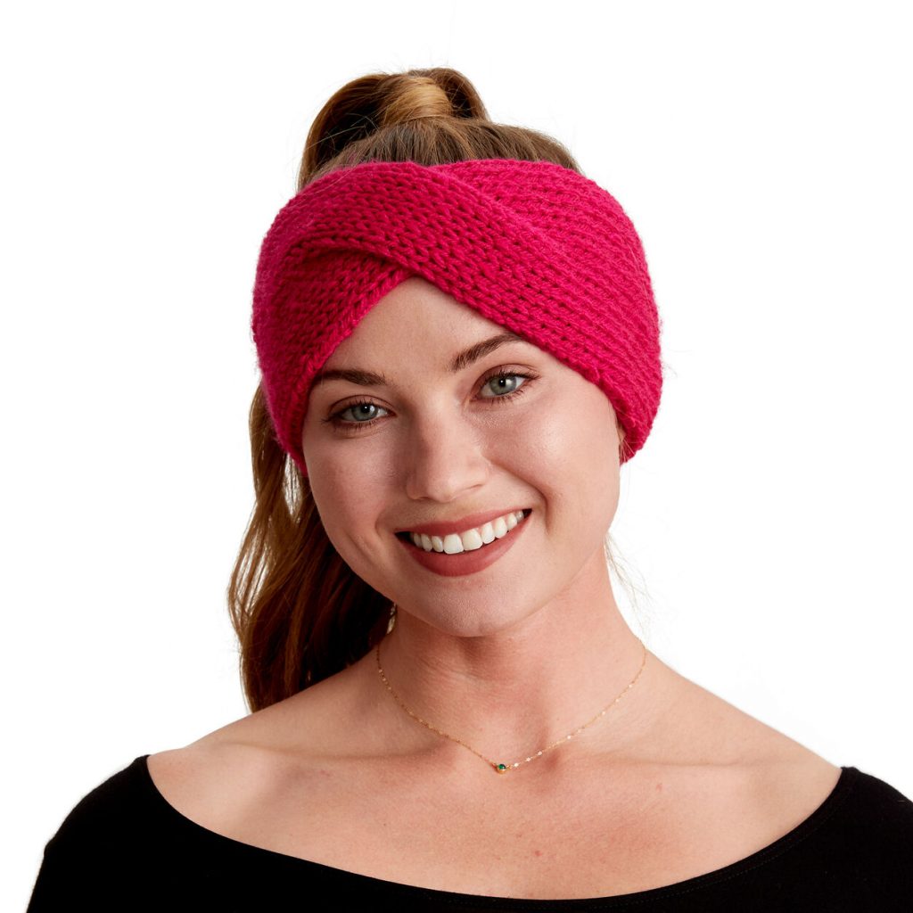 Free Knitting Pattern for a Squishy Knit Headband