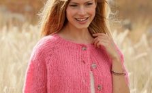 Free Knitting Pattern for Sweet Melody Cardigan