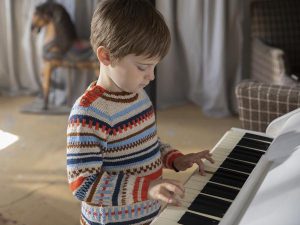 Colorwork Sweater for Kids Free Knit Pattern