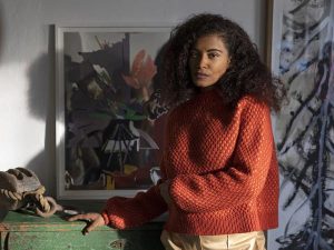 Free Knitting Pattern for Color Textured Sweater