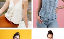 Free Knitting Pattern for Summer Tank Tops 2020