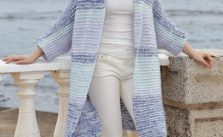 Free Knitting Pattern for a Garter Stitch Jacket