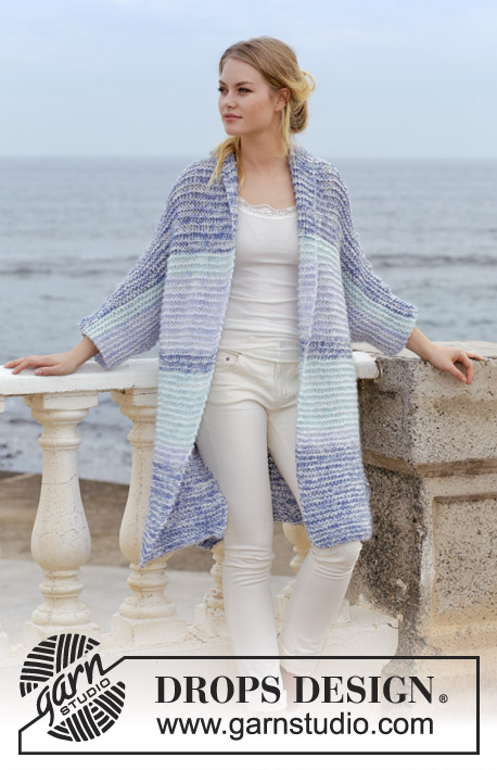 Free Knitting Pattern for a Garter Stitch Jacket