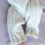 Free Baby Knitting Pattern for Little Cherub Pants