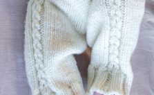 Free Baby Knitting Pattern for Little Cherub Pants