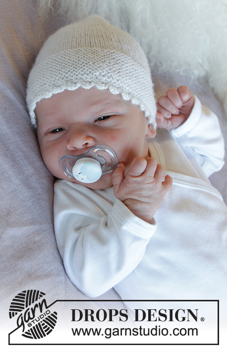 Baby Pearl Hat Free Knitting Pattern