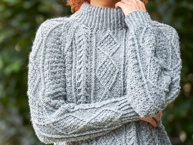 Cable Knit Pattern for Women Free