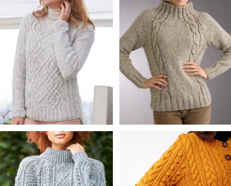 Cable Knitting Patterns for Ladies