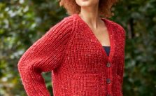 Free Knitting Pattern for Paton’s Garrison Creek Cardigan
