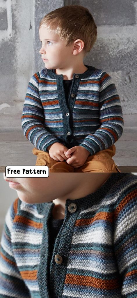 Free Knitting Patterns for Children's Cardigans