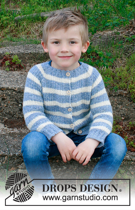 Free knitting pattern for a boys cardigan