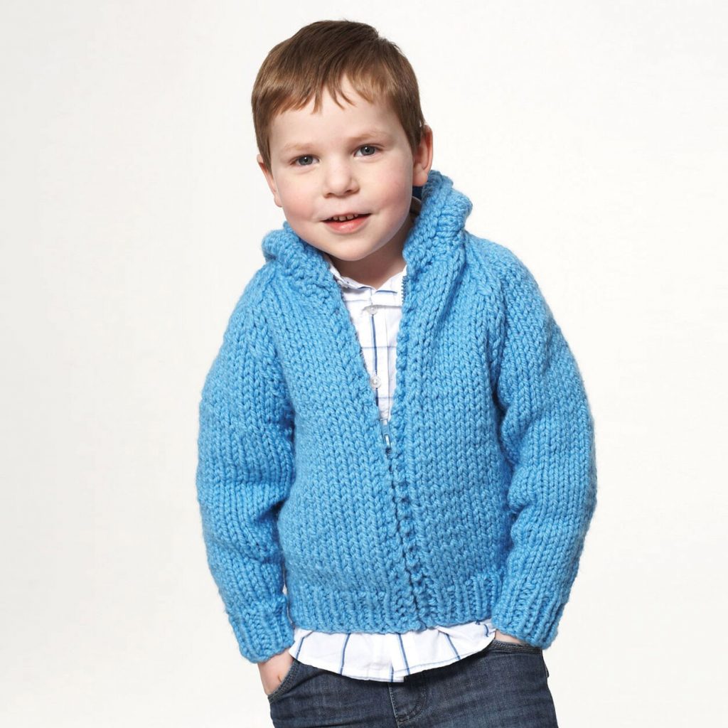 free knitting pattern for a childs hoodie