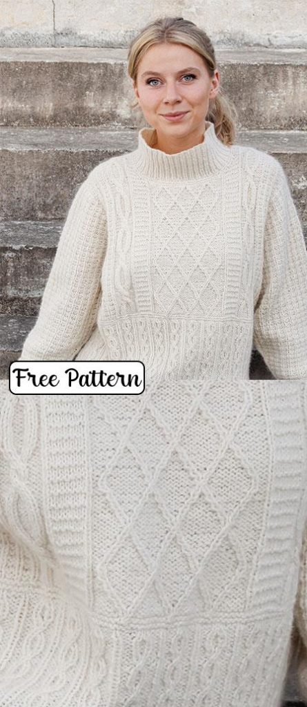 free knitting patterns for ladies pullover sweaters