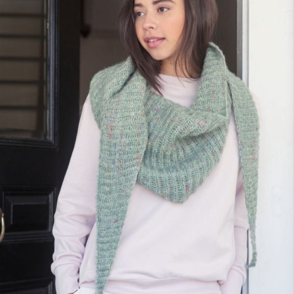 Free Brioche Scarf Knitting Pattern