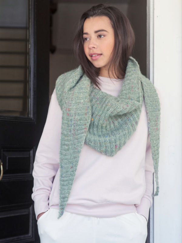 Free Brioche Scarf Knitting Pattern