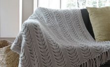 Free Knit Pattern for a Cable Illusion Pattern