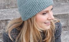 Free Knit Pattern for a Simple Rib Beanie