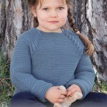 Free Knitting Pattern for a Child's Raglan Jumper