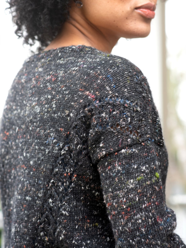 Free Knitting Pattern for a Drops Shoulder Sweater